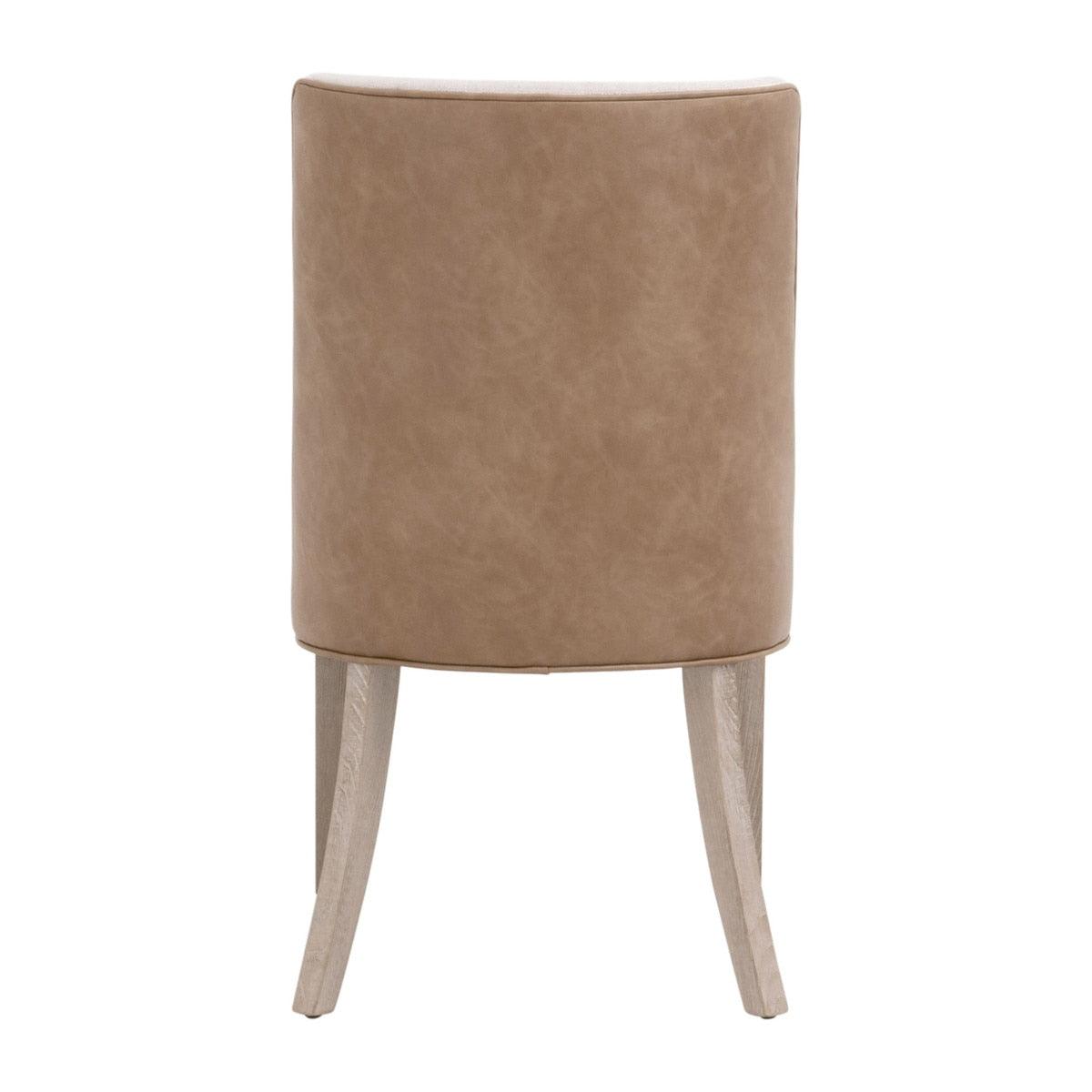 Duet Dining Sidechair Bisque French Linen