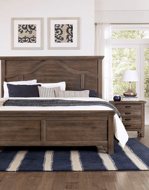 Bungalow 2-Drawer Nightstand, product image 3 — view 3