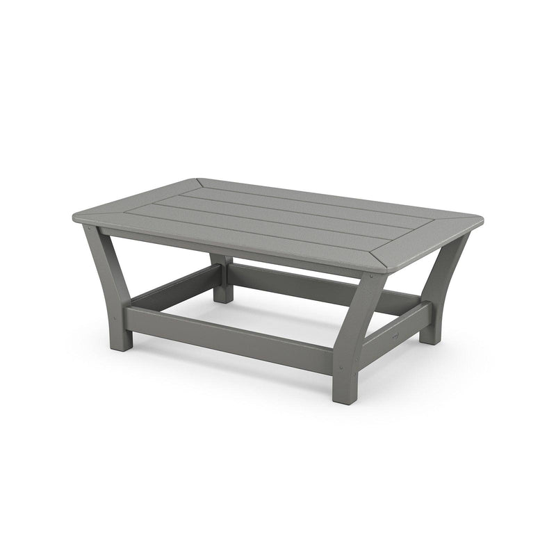 Polywood Harbour Slat Coffee Table - Select Two-Tone