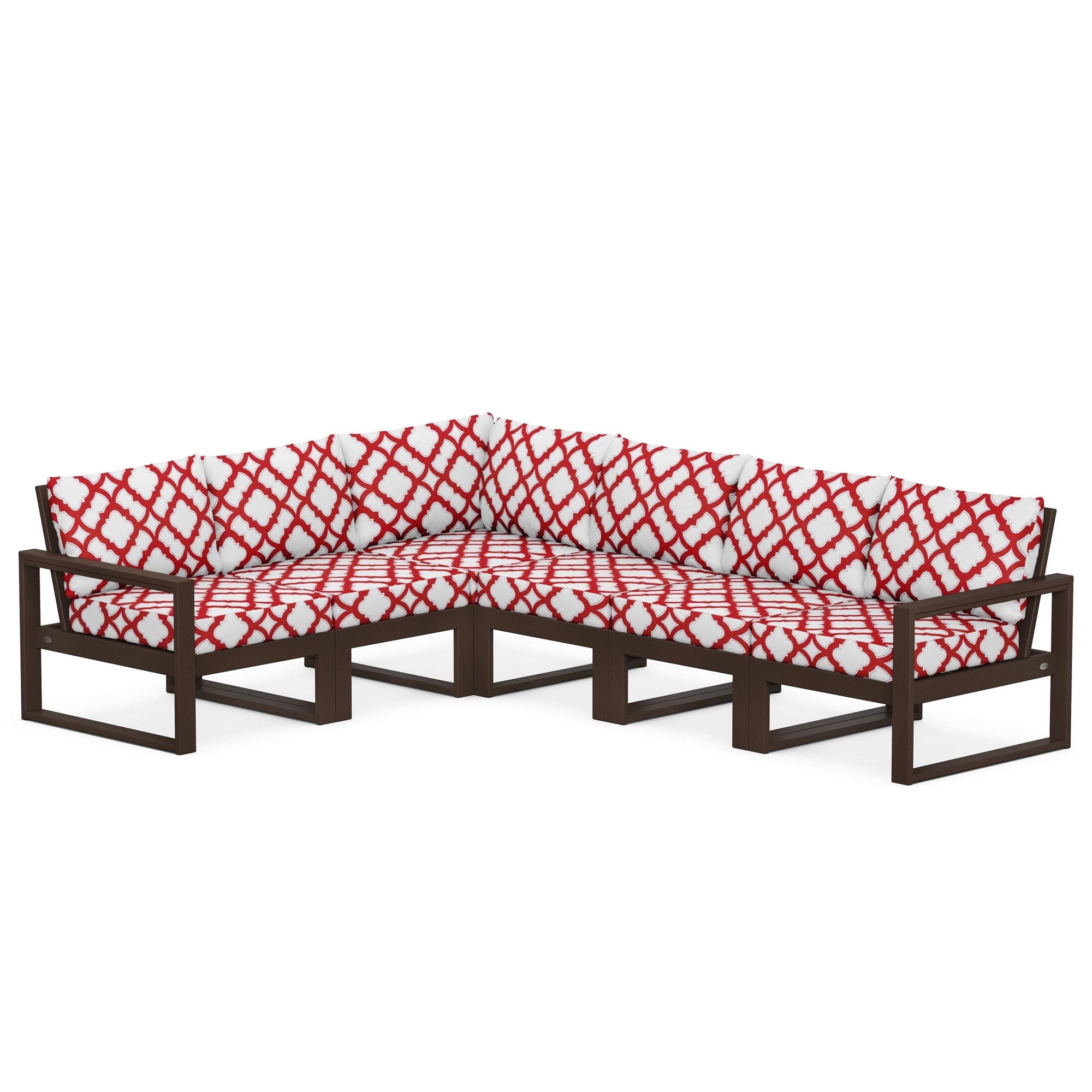 Polywood EDGE 6-Piece Modular Deep Seating Set