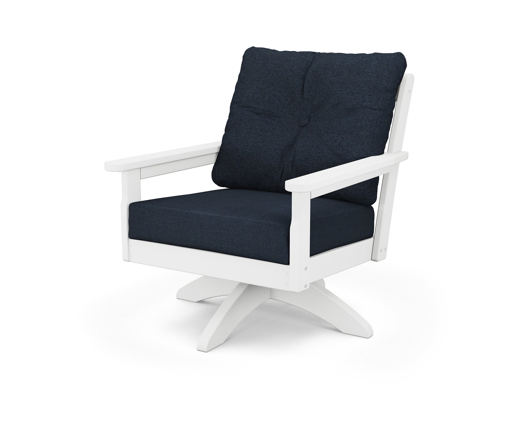 Polywood Vineyard Deep Seating Swivel Chair