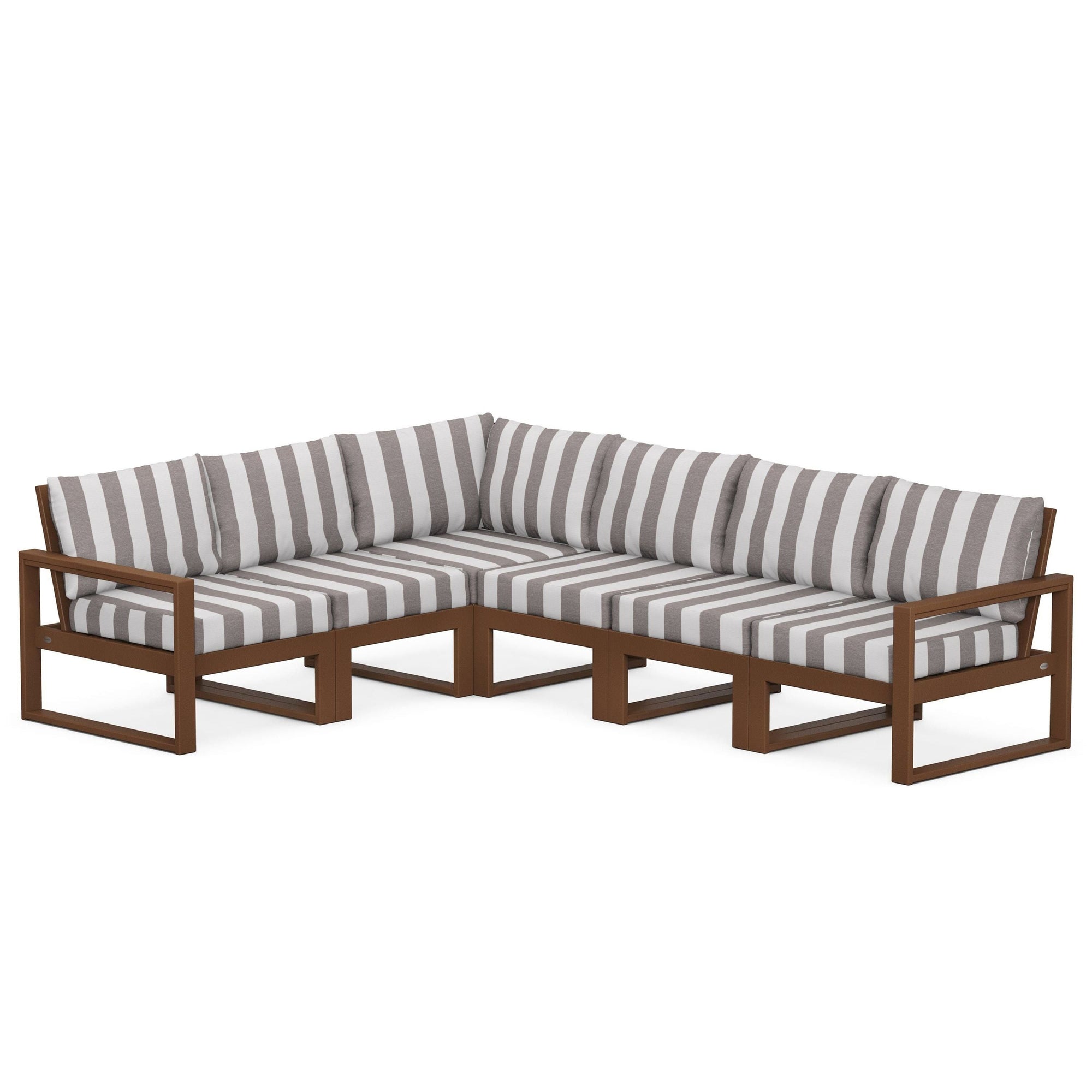 Polywood EDGE 6-Piece Modular Deep Seating Set