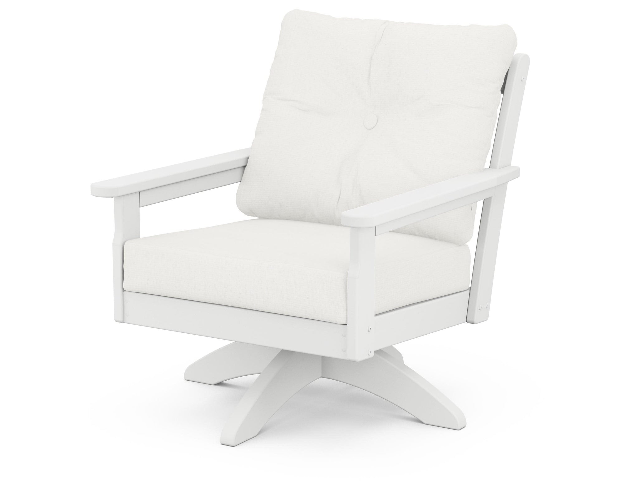 Polywood Vineyard Deep Seating Swivel Chair
