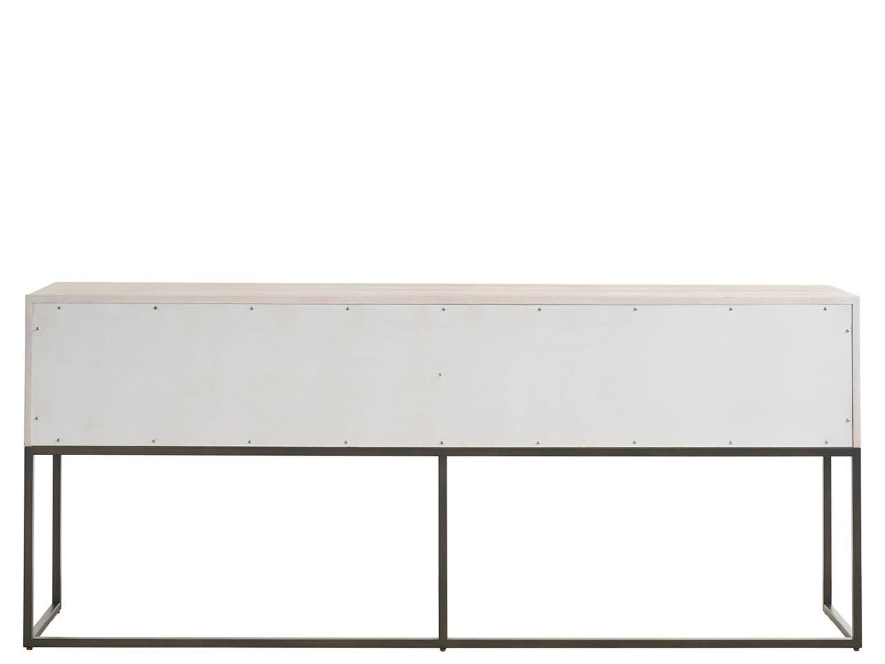 Dwell Glacier Metal Base Console 76"