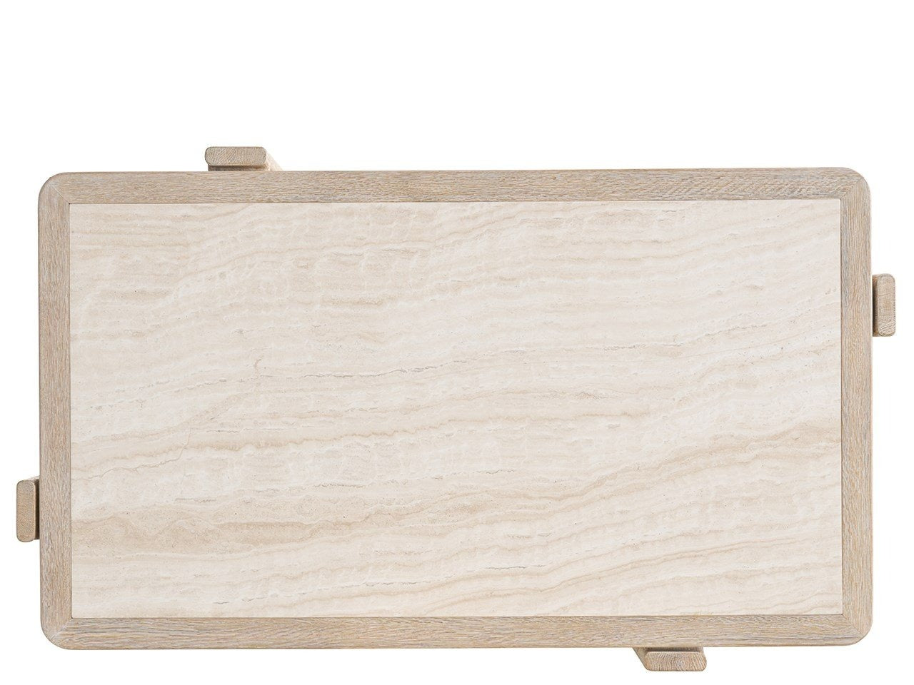 Modern Sand & Stone Coffee Table 56"
