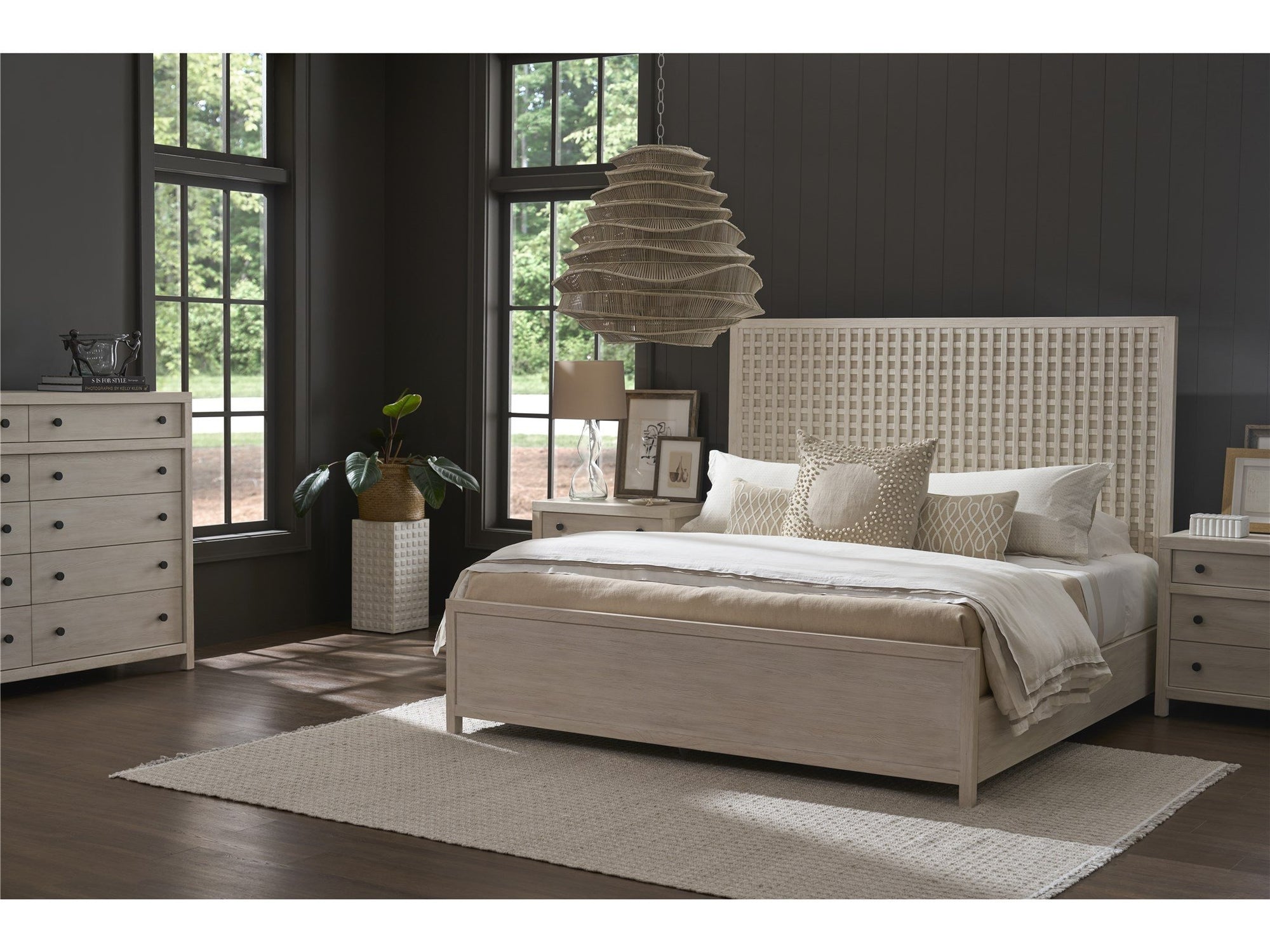 Dwell Glacier Panel Bed King