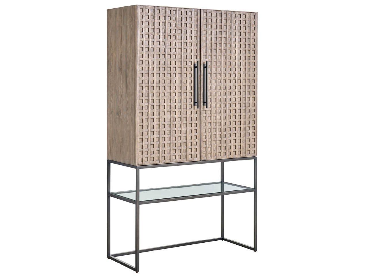 Dwell Latte 72" Bar Cabinet