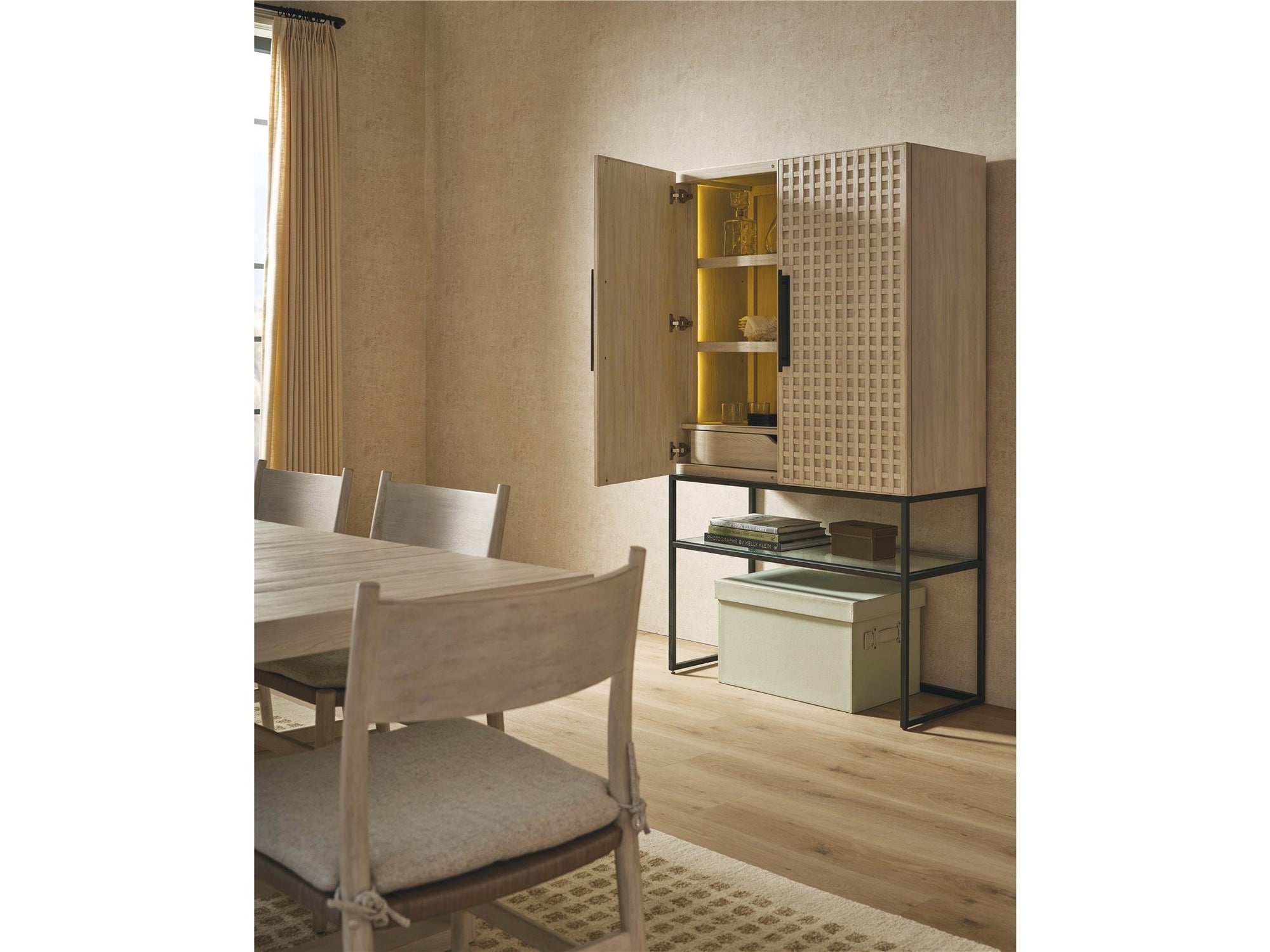 Dwell Glacier 72" Bar Cabinet