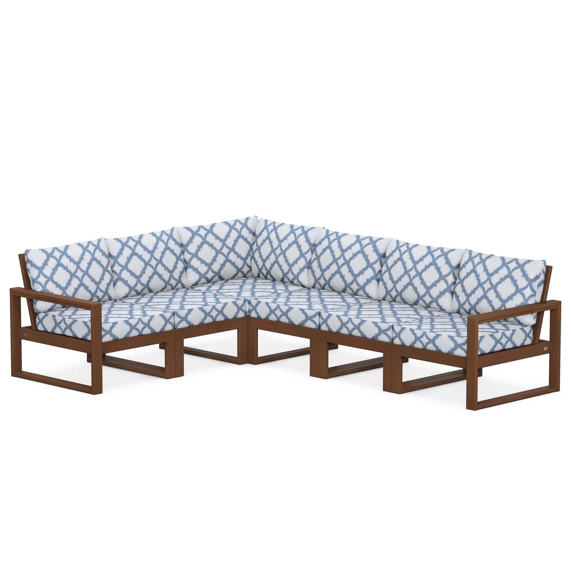 Polywood EDGE 6-Piece Modular Deep Seating Set