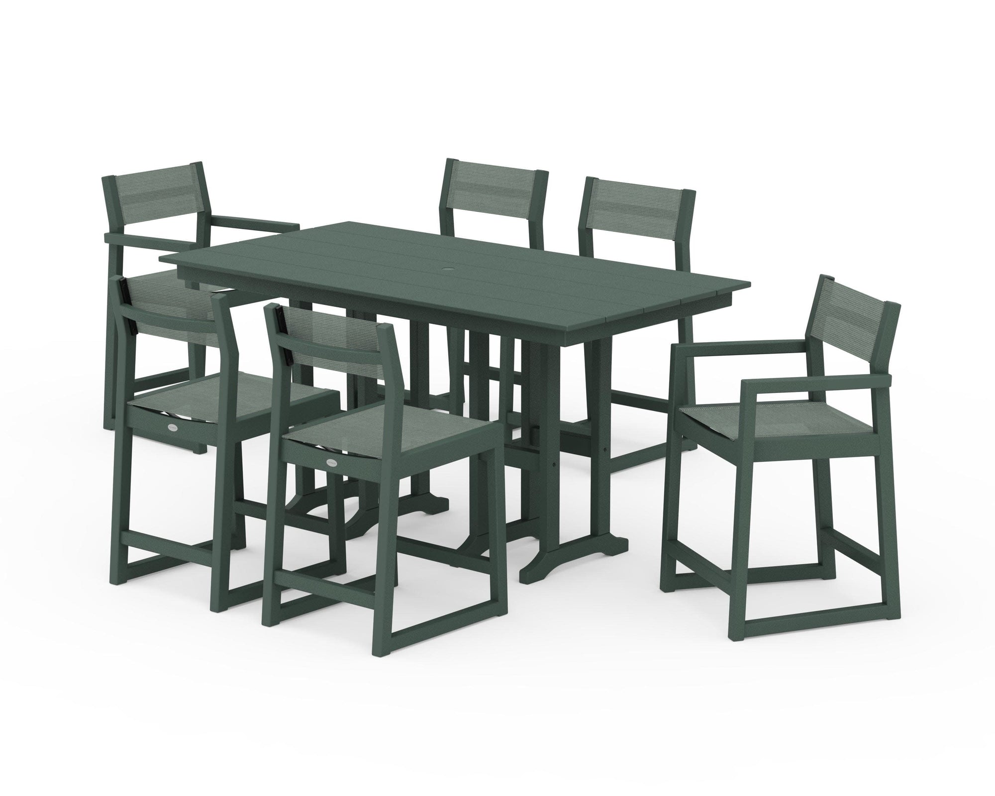 EDGE Sling 7-Piece Farmhouse Counter Set