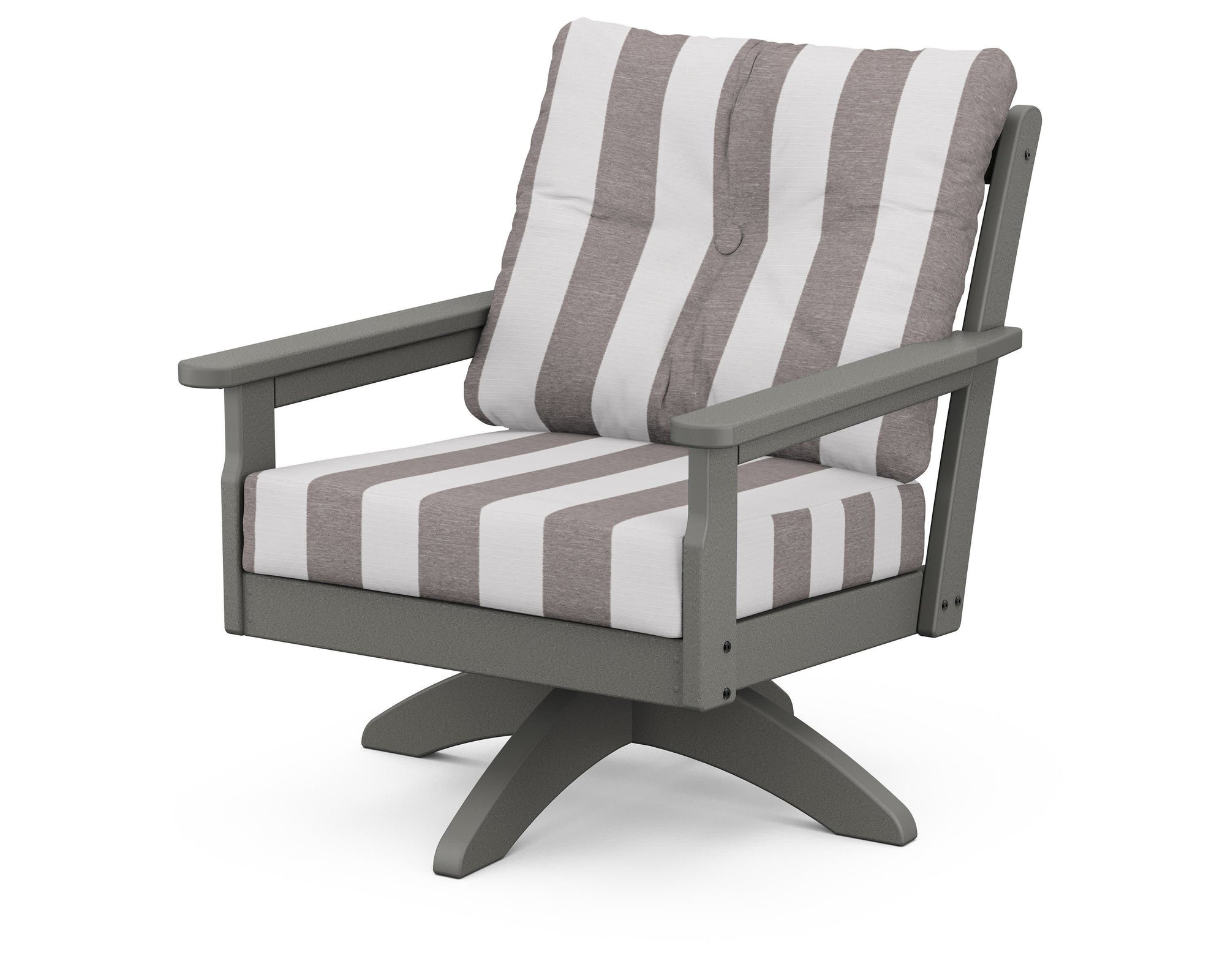 Polywood Vineyard Deep Seating Swivel Chair