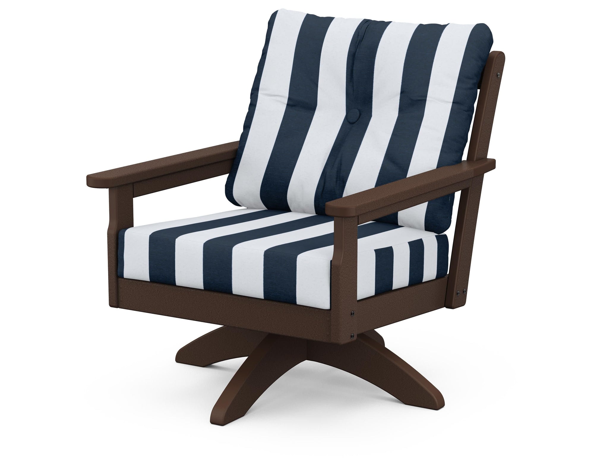 Polywood Vineyard Deep Seating Swivel Chair