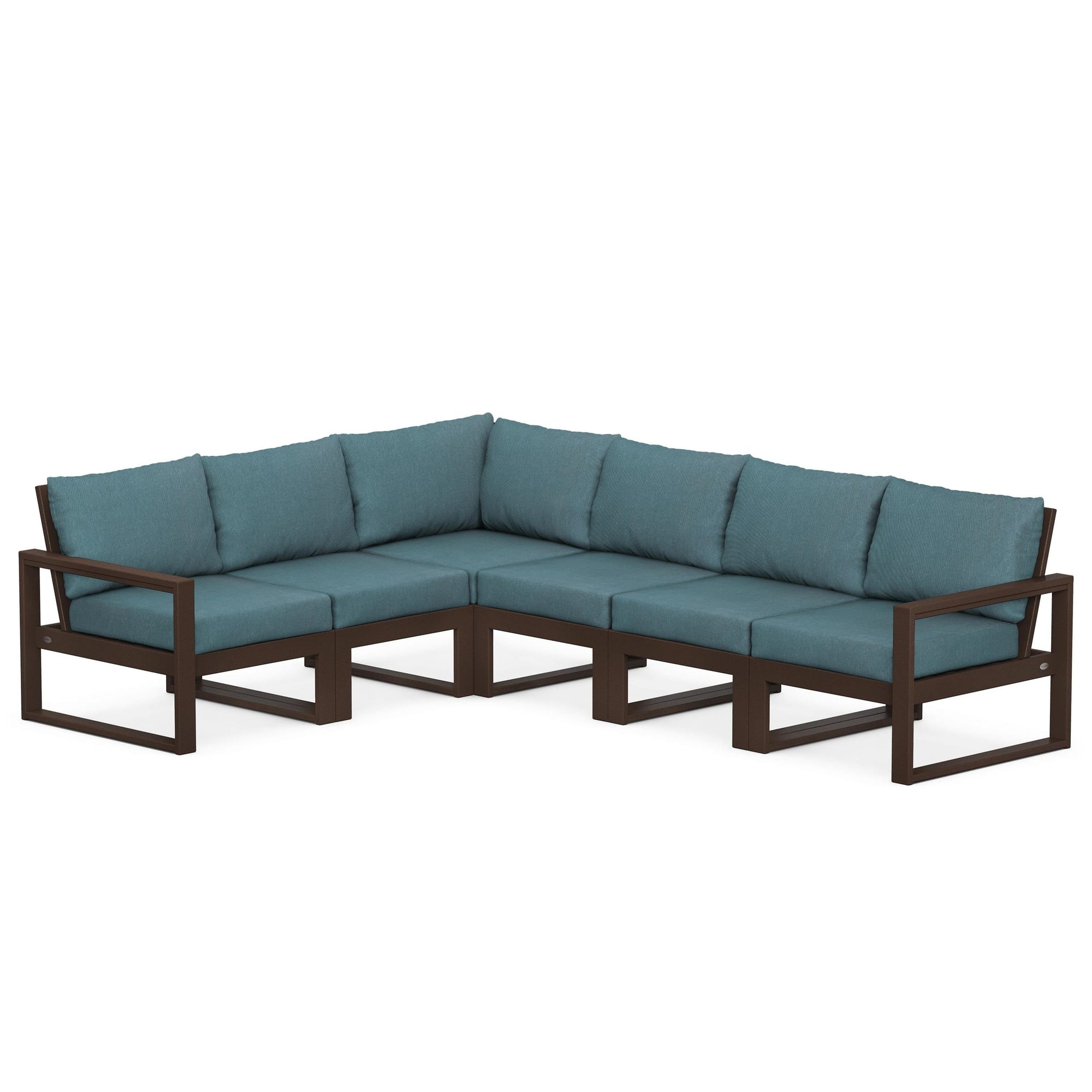 Polywood EDGE 6-Piece Modular Deep Seating Set