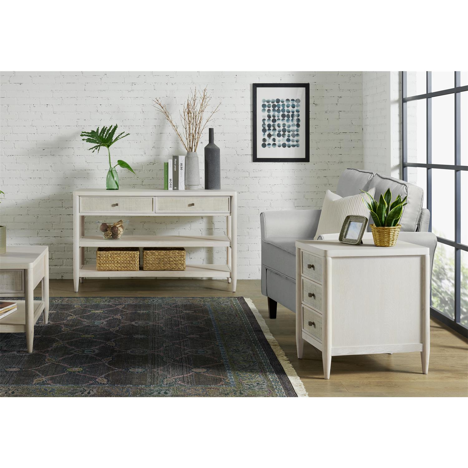 White Sand 48" Sofa Table