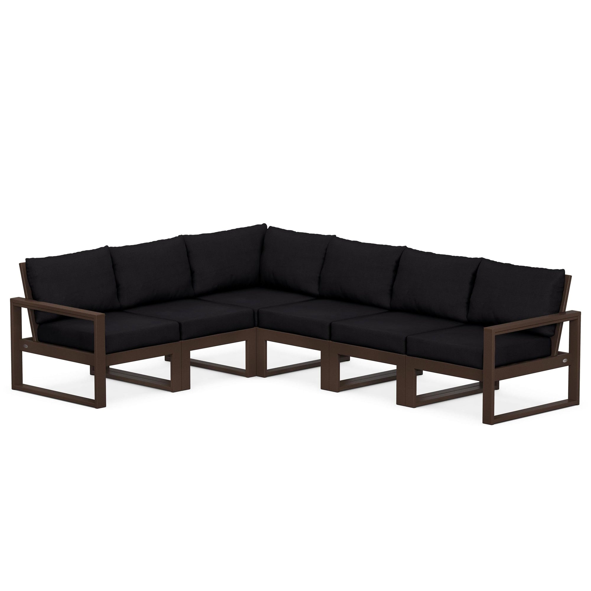Polywood EDGE 6-Piece Modular Deep Seating Set