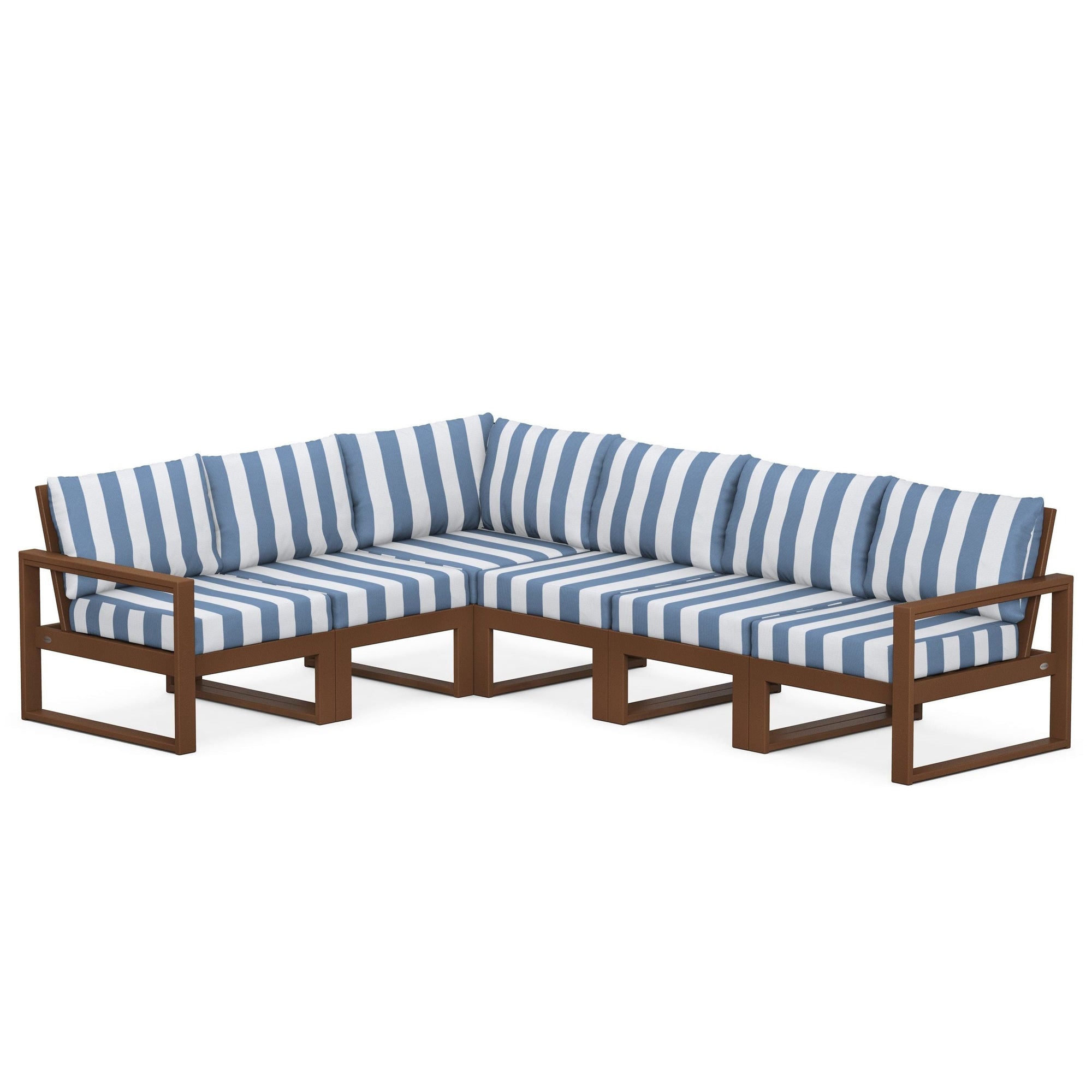 Polywood EDGE 6-Piece Modular Deep Seating Set