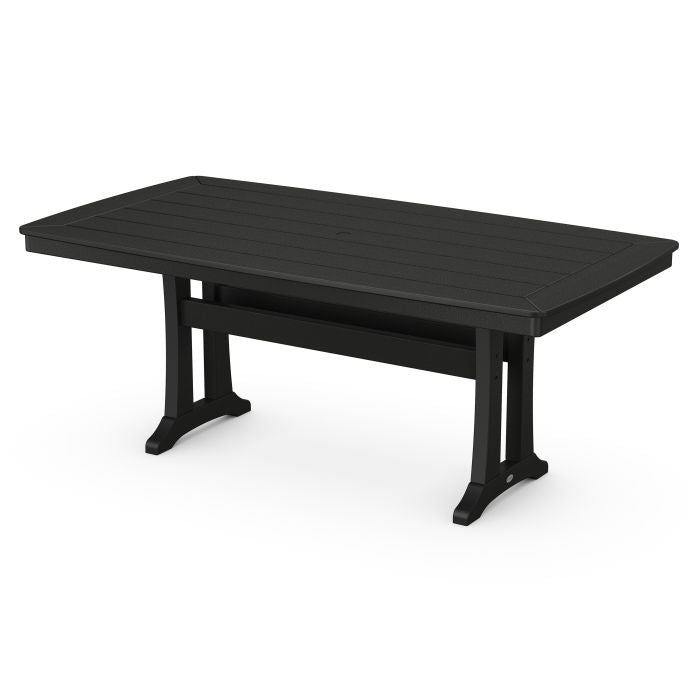 POLYWOOD 73" Outdoor Dining Tables - Nautical Style