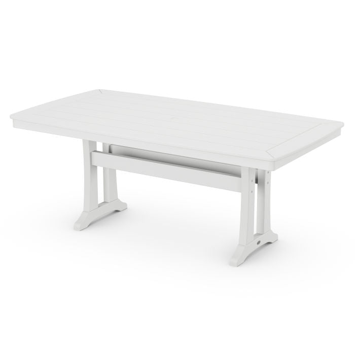 POLYWOOD 73" Outdoor Dining Tables - Nautical Style