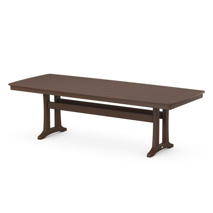 POLYWOOD 97" Outdoor Dining Tables - Nautical Style