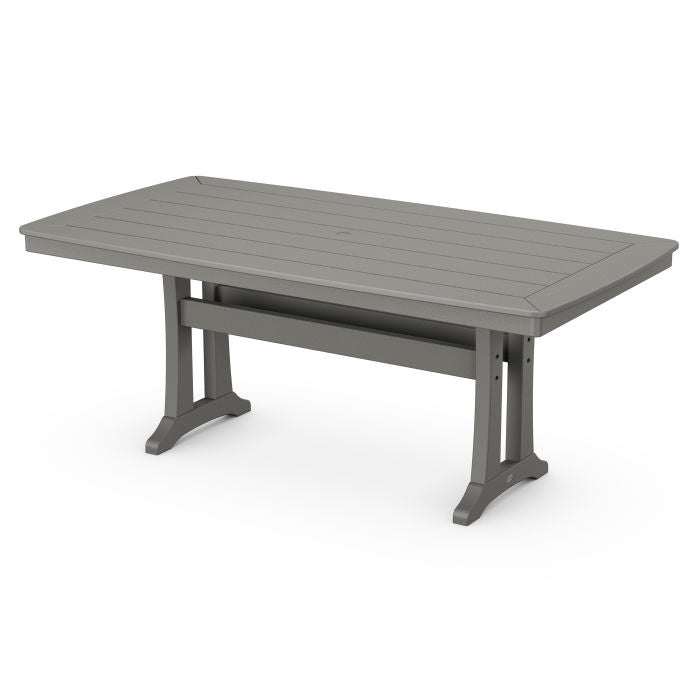 POLYWOOD 73" Outdoor Dining Tables - Nautical Style
