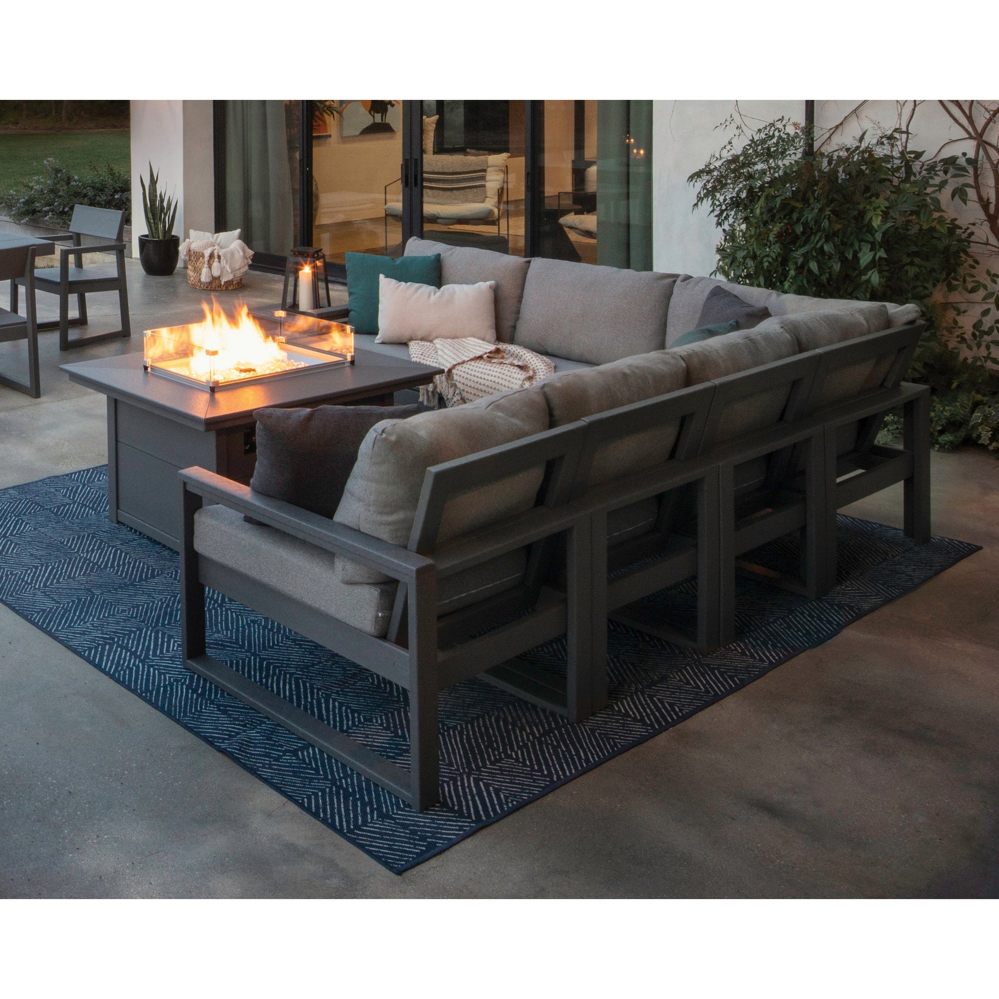 Polywood EDGE 6-Piece Modular Deep Seating Set
