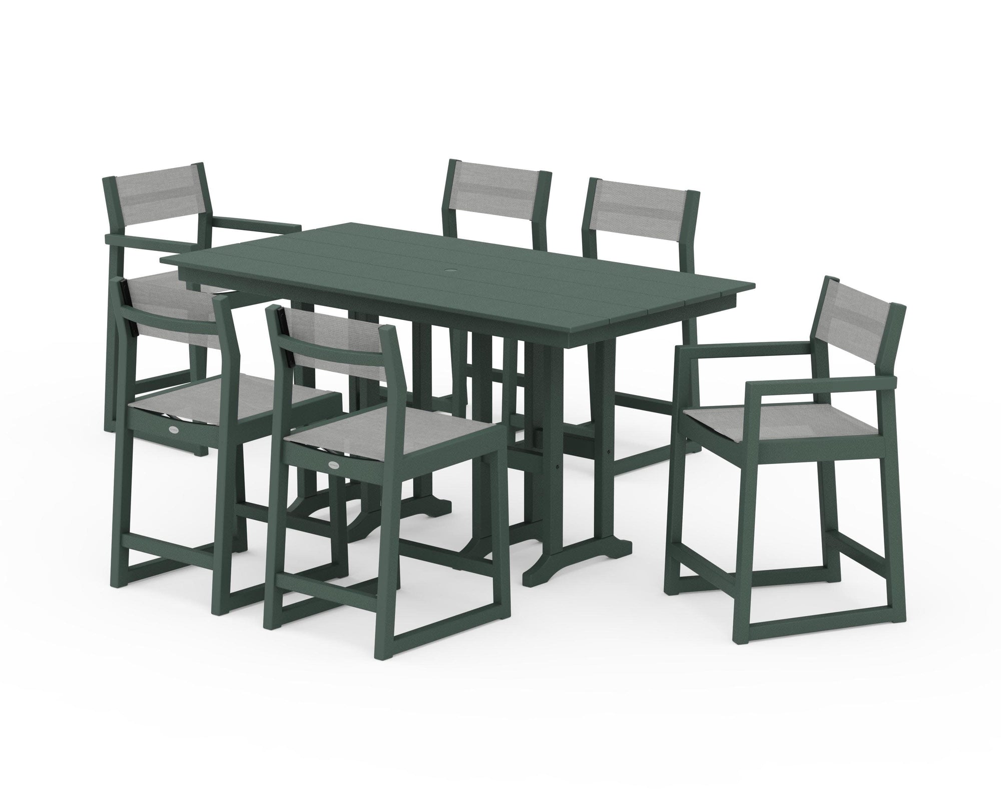 EDGE Sling 7-Piece Farmhouse Counter Set