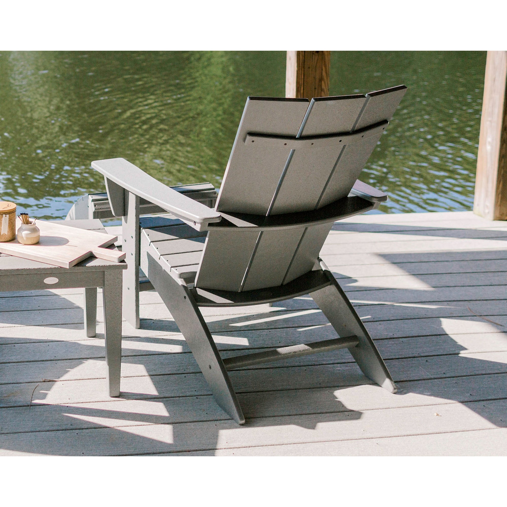Polywood Modern Curveback Adirondack Chair