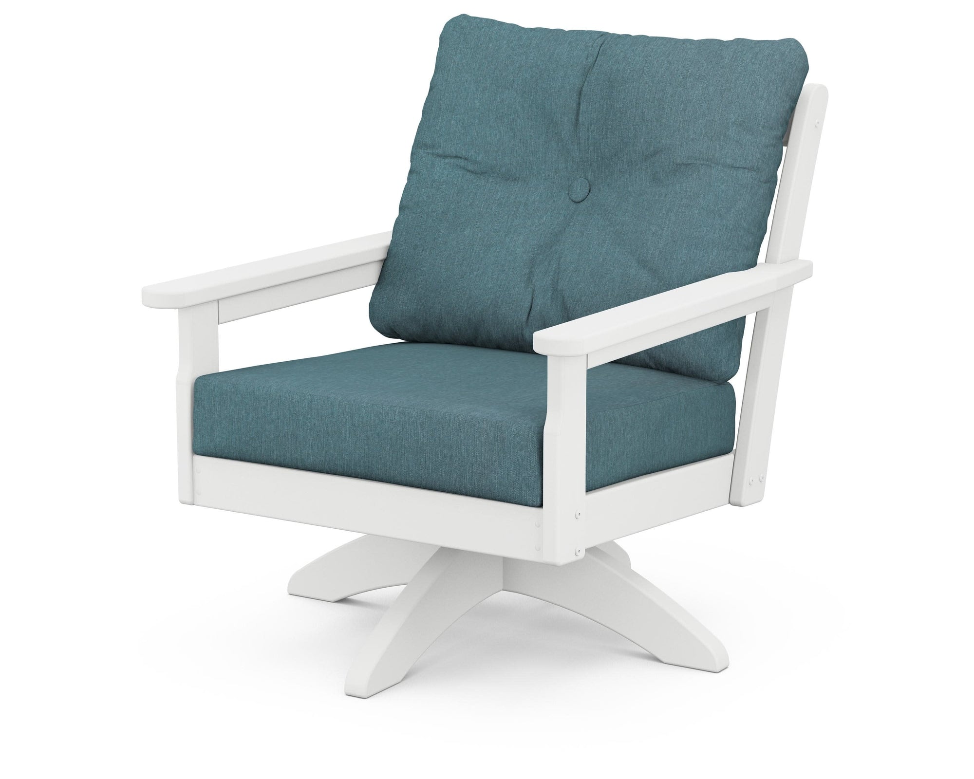 Polywood Vineyard Deep Seating Swivel Chair