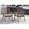Poly Redwood 7-Piece Outdoor Patio 72&quot; Dining Set