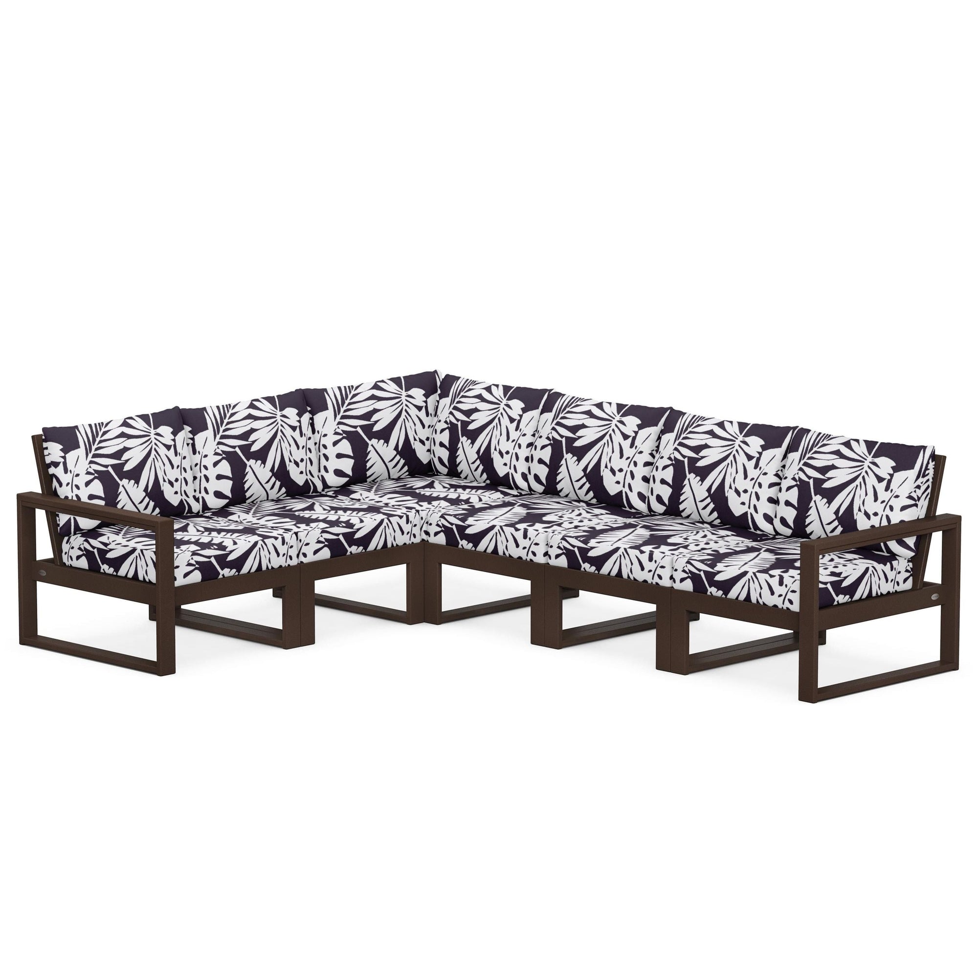 Polywood EDGE 6-Piece Modular Deep Seating Set