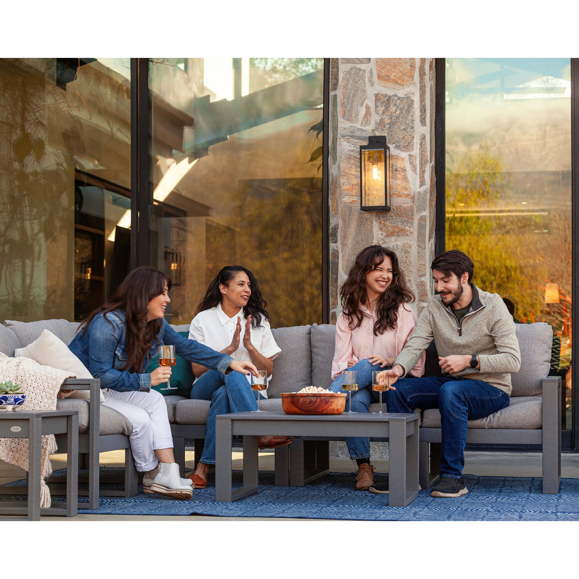 Polywood EDGE 6-Piece Modular Deep Seating Set