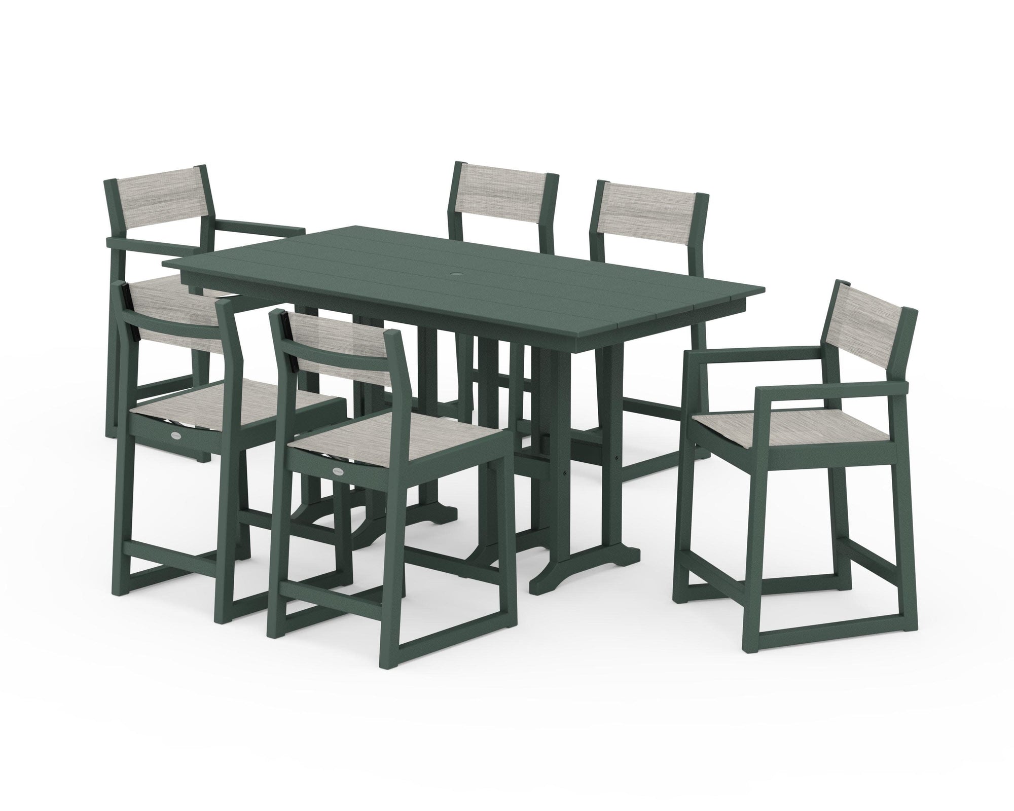 EDGE Sling 7-Piece Farmhouse Counter Set