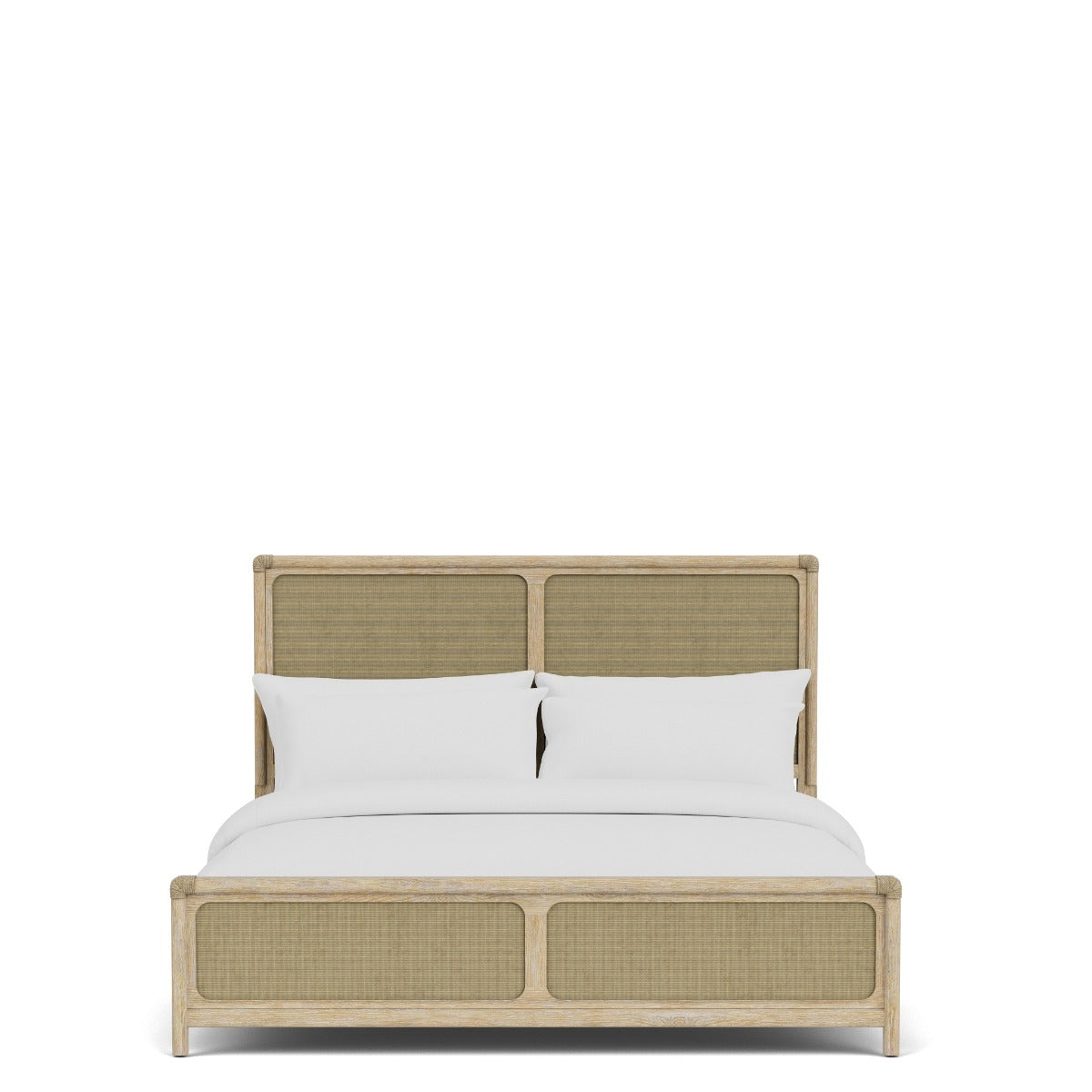 Hilton Head Coastal 3-Pc Woven Bedroom Set (Bed + Dresser + Nightstand)