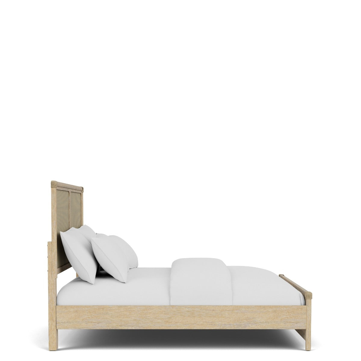 Hilton Head Coastal 3-Pc Woven Bedroom Set (Bed + Dresser + Nightstand)
