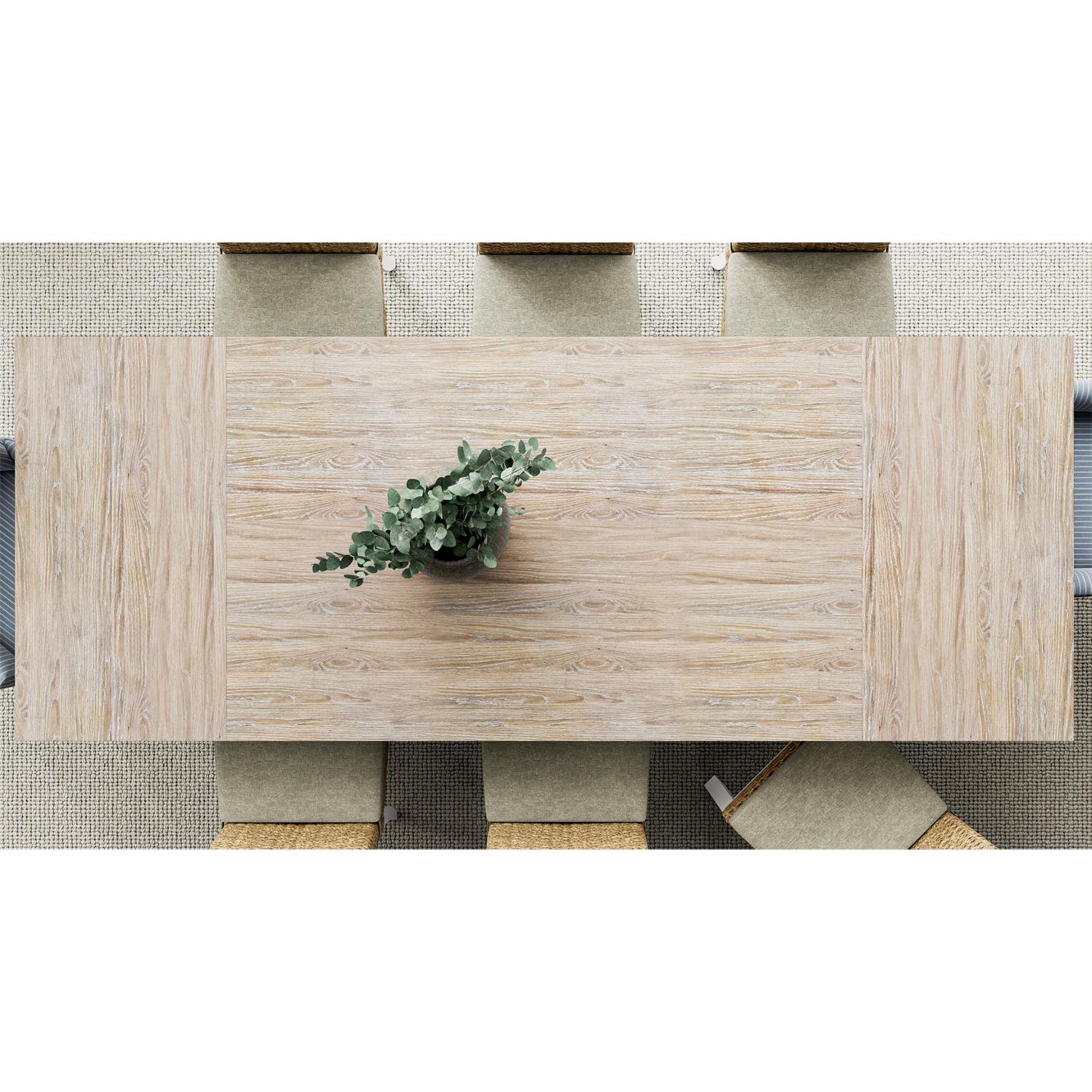 Hilton Head 110"Extendable Trestle Dining Table