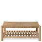 Hilton Head Woven Coffee Table 42"