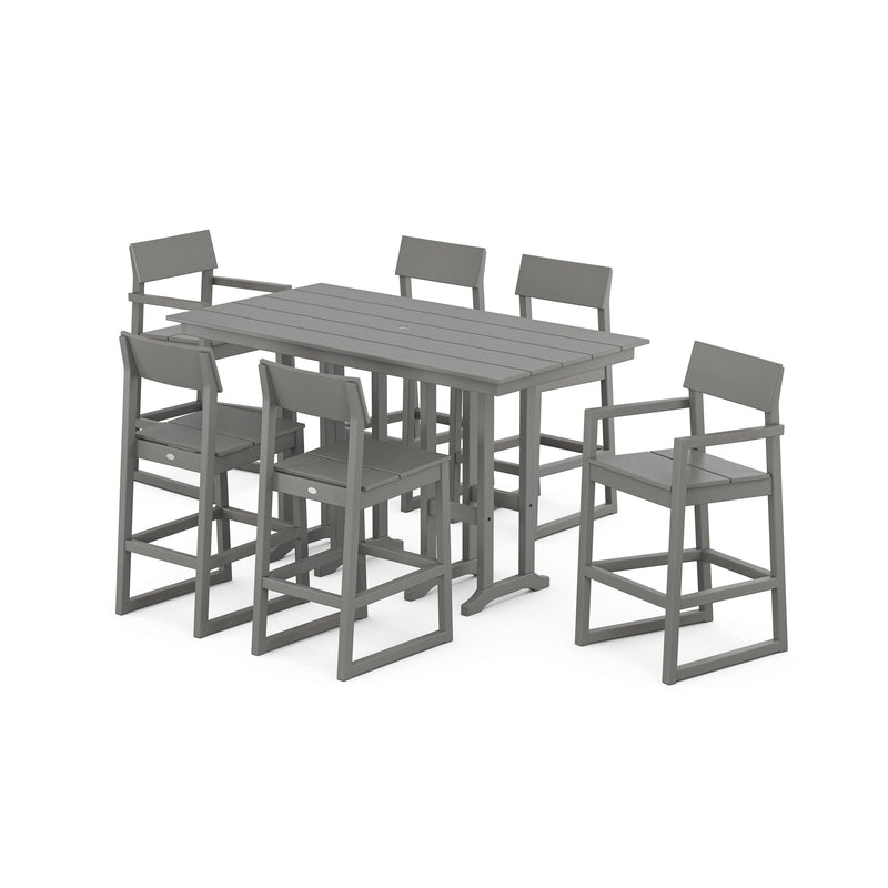EDGE 7-Piece Farmhouse Bar Set