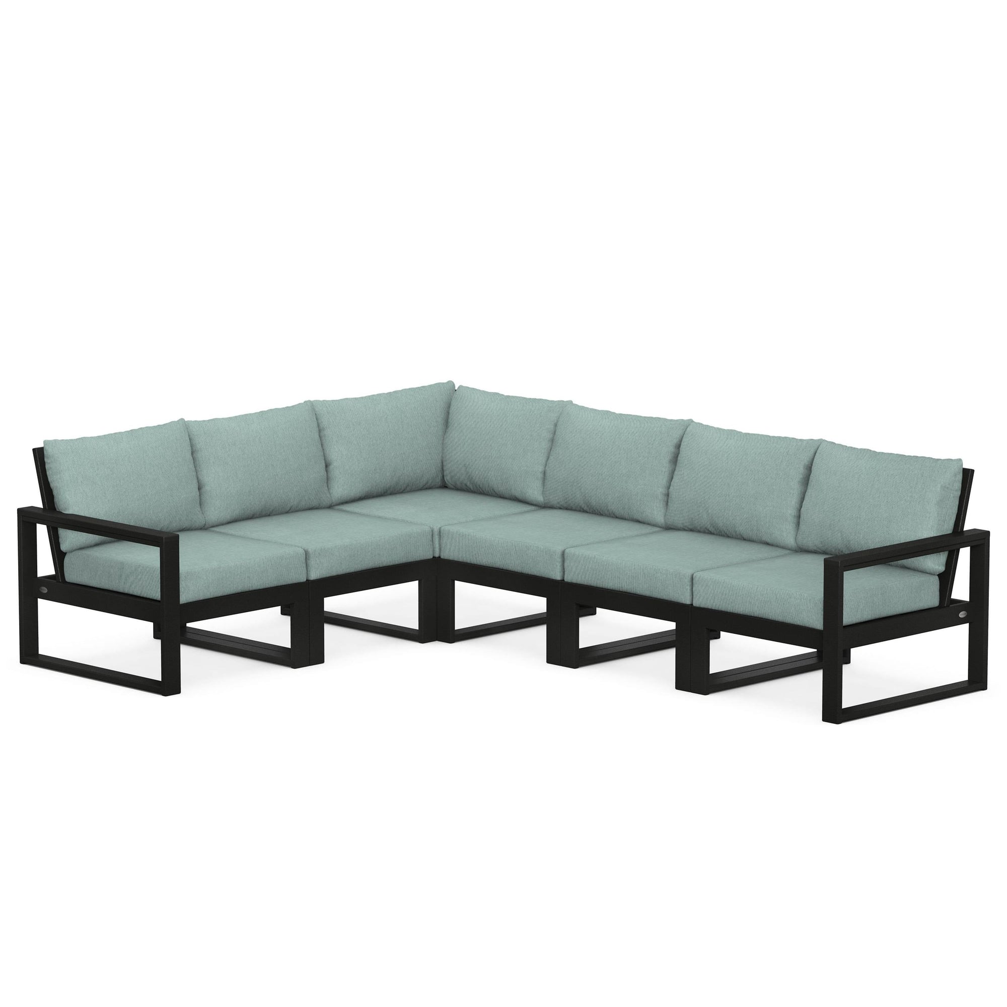 Polywood EDGE 6-Piece Modular Deep Seating Set