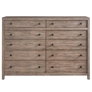 Dwell Latte 68" 10-Drawer Dresser — view 2