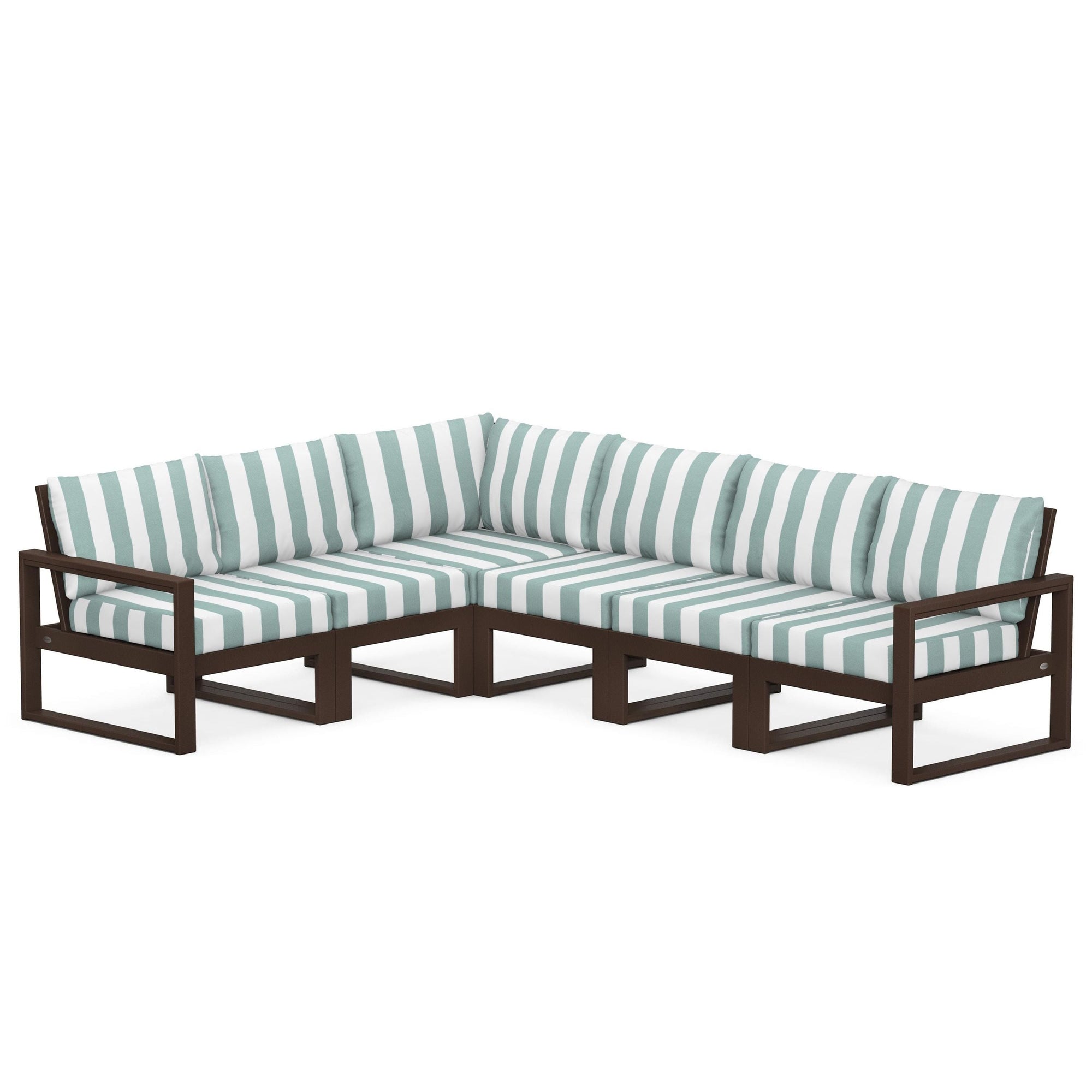 Polywood EDGE 6-Piece Modular Deep Seating Set
