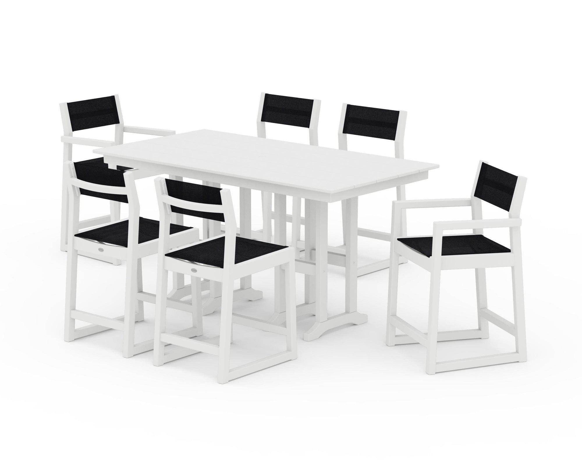 EDGE Sling 7-Piece Farmhouse Counter Set