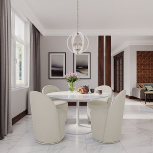 Tulip Swivel Dining Chair - 3 Colors — view 1
