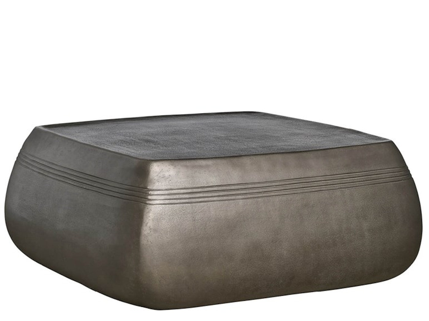 Saratoga 35 inch cast aluminum cocktail table