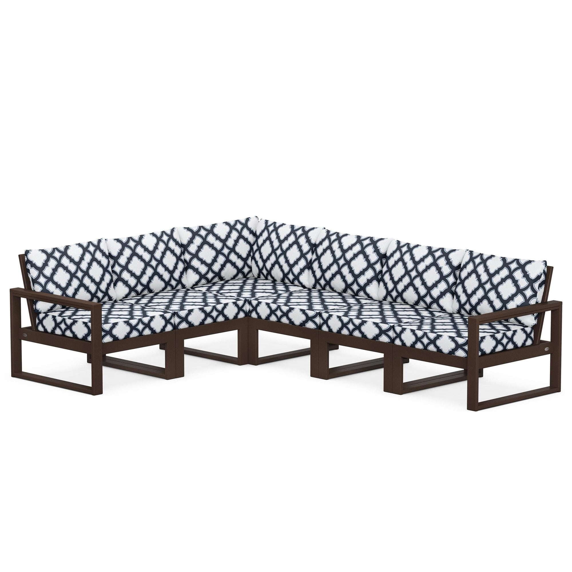 Polywood EDGE 6-Piece Modular Deep Seating Set