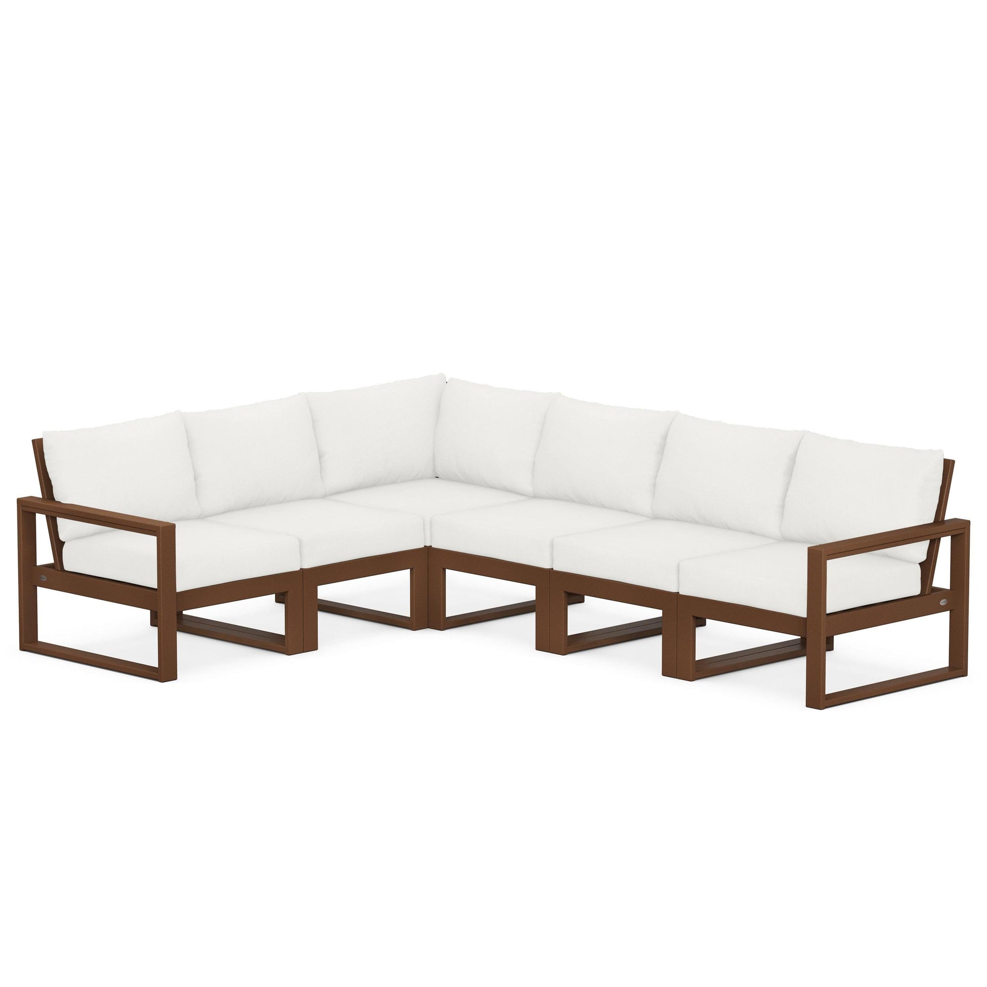 Polywood EDGE 6-Piece Modular Deep Seating Set