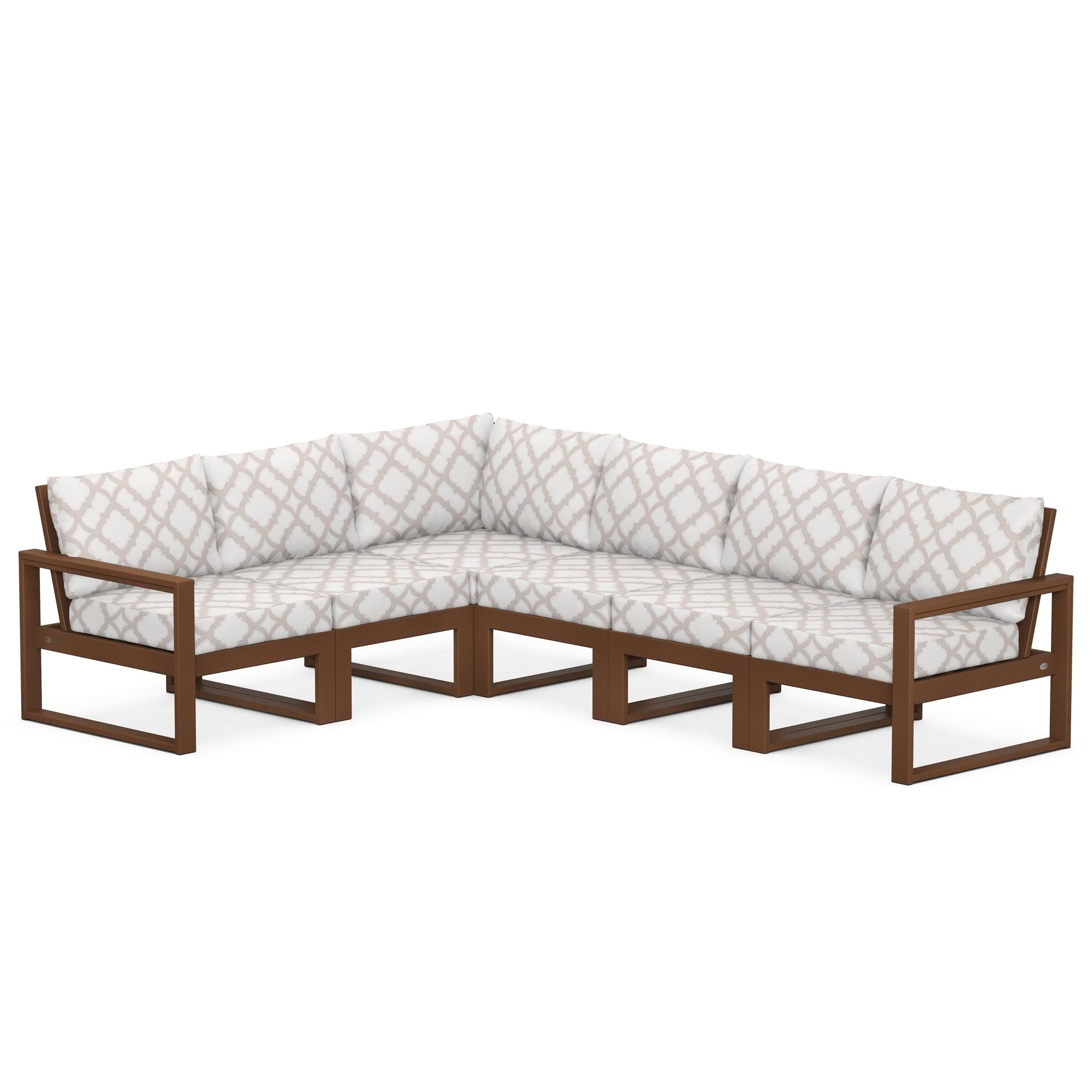 Polywood EDGE 6-Piece Modular Deep Seating Set