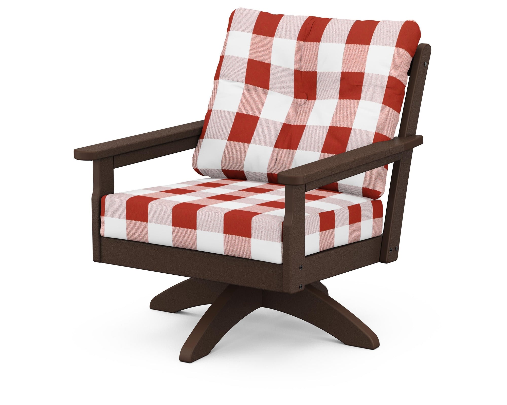 Polywood Vineyard Deep Seating Swivel Chair
