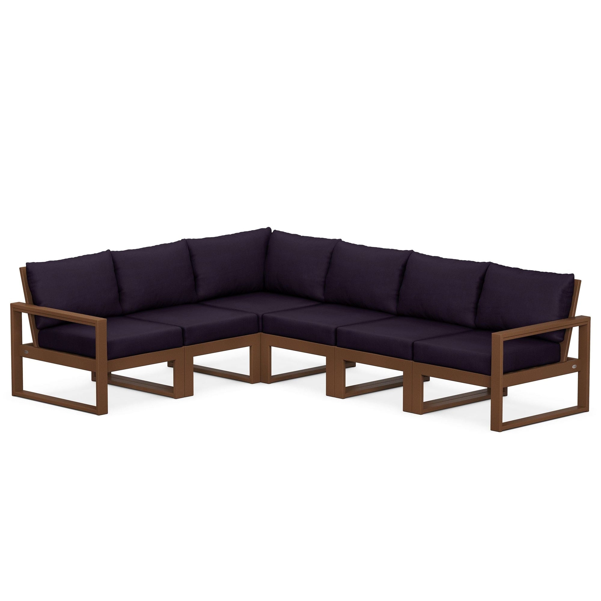 Polywood EDGE 6-Piece Modular Deep Seating Set