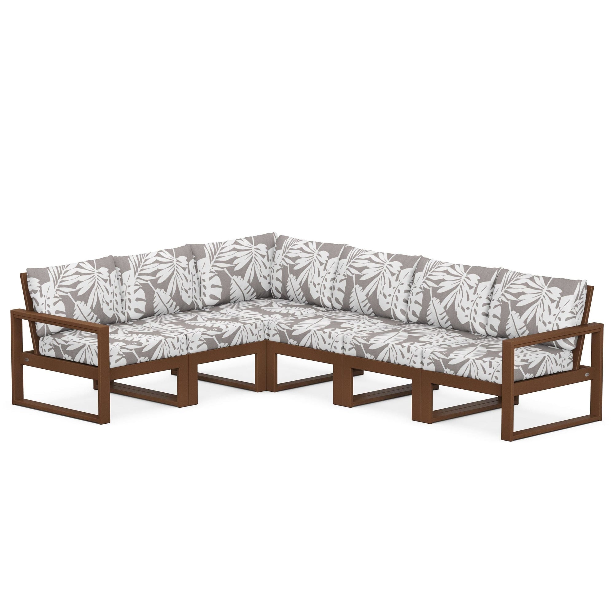 Polywood EDGE 6-Piece Modular Deep Seating Set