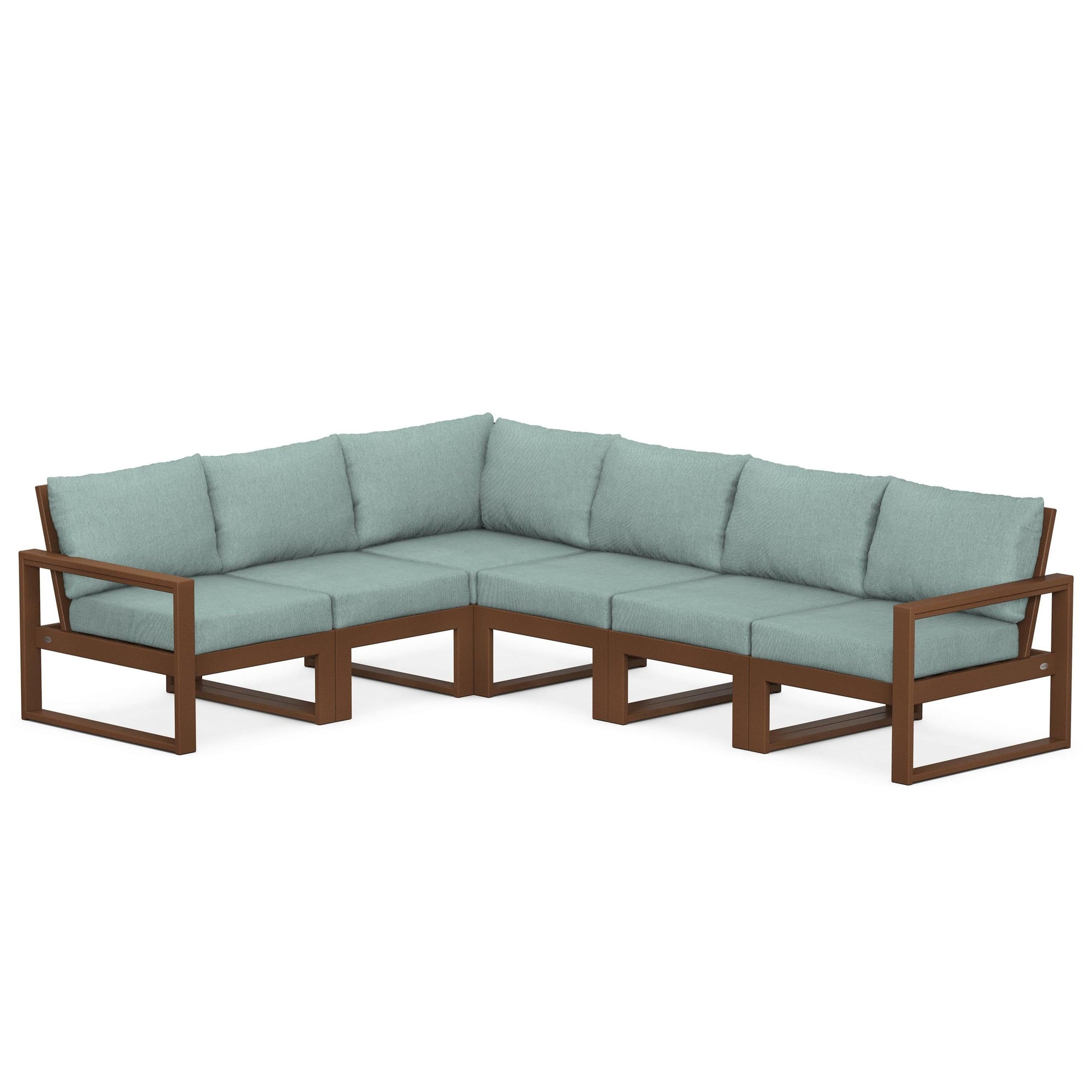 Polywood EDGE 6-Piece Modular Deep Seating Set